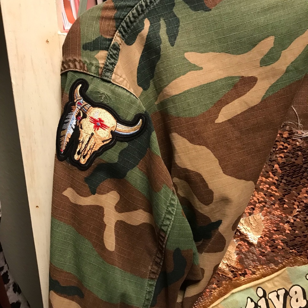 Custom made camo jacket! - Picture 3 of 5